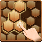 Wood Block Hexagon for PC Wood Block Hexagon for PC