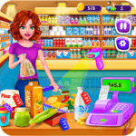Supermarket Girl Cashier Game - Grocery Shopping icon