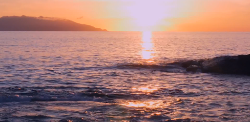 Sunrise Ocean Real Wallpaper PC screenshot