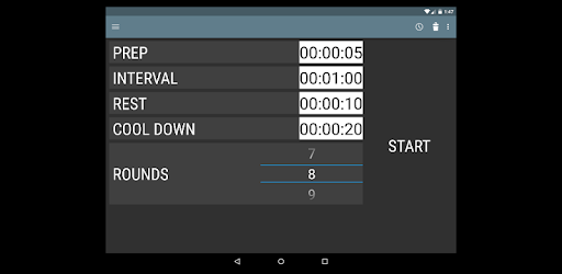 Interval Timer PC screenshot