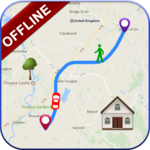 GPS Offline Navigation Route Maps & Direction icon