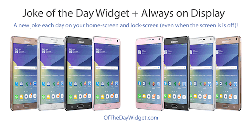 Joke of the Day Widget + AOD PC screenshot