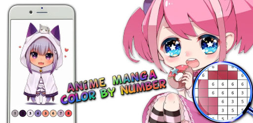 Pixel Art Anime Color By Number Sandbox Coloring PC screenshot