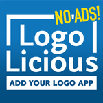 Add your own logo, watermark, and text to photos icon