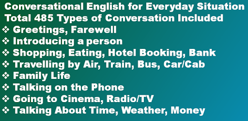 English conversation everyday PC screenshot