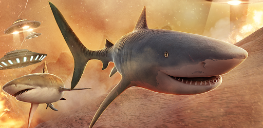 Alien Sharks - Mars Attack PC screenshot