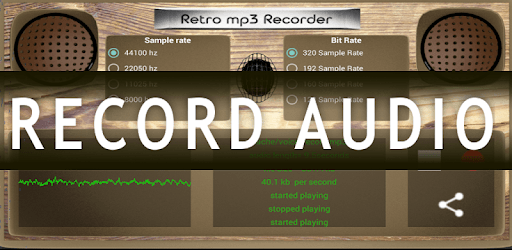 Retro MP3 recorder PC screenshot Retro MP3 recorder PC screenshot