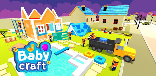 Baby Craft: Girls House Building Simulator Game PC screenshot