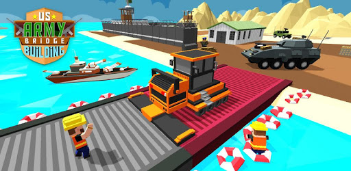 US Army Bridge Building Simulator Games PC screenshot