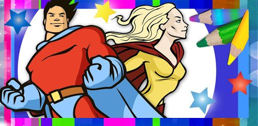 Paint magical superheroes PC screenshot Paint magical superheroes PC screenshot