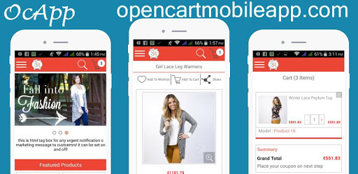 Opencart Mobile App PC screenshot