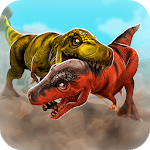 Jurassic Run Attack - Dinosaur Era Fighting Games icon