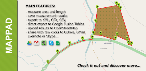 Map Pad GPS Land Surveys & Measurements PC screenshot