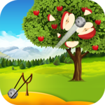 Apple Shooter : Slingshot Knockdown Shooting Games icon