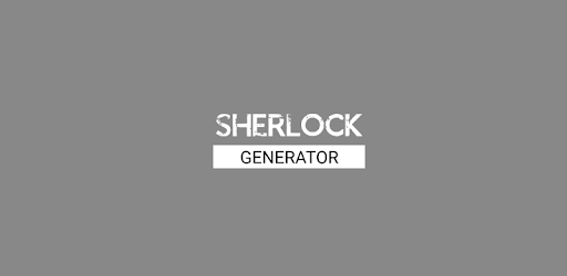 Sherlock Generator PC screenshot Sherlock Generator PC screenshot