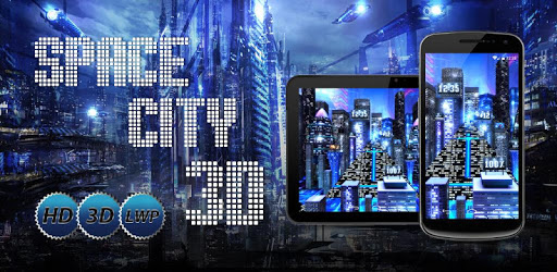 Space City 3D LWP PC screenshot Space City 3D LWP PC screenshot