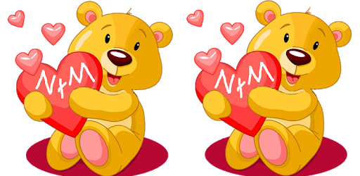 Sticky teddy bear love heart PC screenshot Sticky teddy bear love heart PC screenshot
