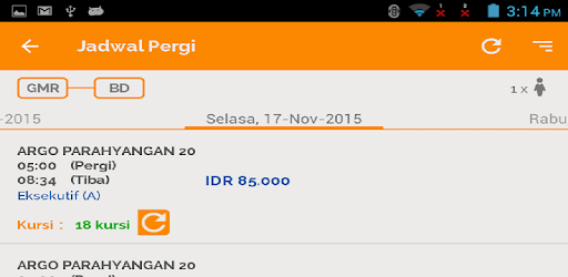 Train Ticket - Paditrain PC screenshot