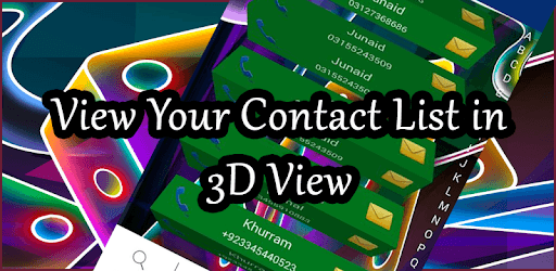 3D Contacts List PC screenshot 3D Contacts List PC screenshot