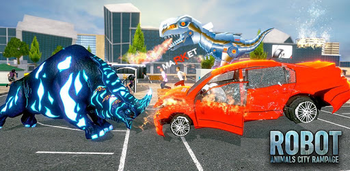 Real Robot Animal Fight: City Rampage PC screenshot Real Robot Animal Fight: City Rampage PC screenshot