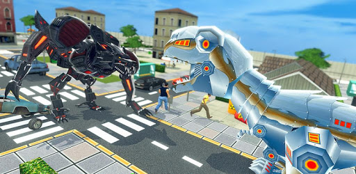 Robot Wolf Hero: City Rampage PC screenshot