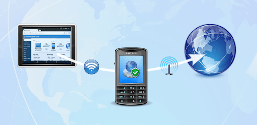 SecureTether Client - Android WiFi tethering PC screenshot