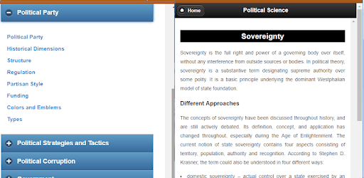 Basic Political Science PC screenshot