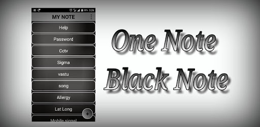 Black Note PC screenshot Black Note PC screenshot