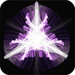 Galaxy Art - Particle flow live wallpaper icon