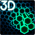 Neon Cells Particles 3D Live Wallpaper for PC