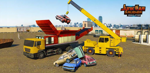 Old Car Crusher Crane Operator & Dump Truck Driver PC screenshot