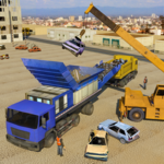 Old Car Crusher Crane Operator & Dump Truck Driver for PC