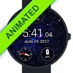 Animated Starfield Watch Face icon