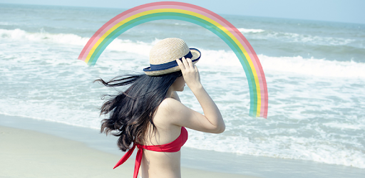 Rainbow Overlay Photo Lab Effect App PC screenshot