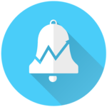 Stock Alerts Background - Stock market tracker icon