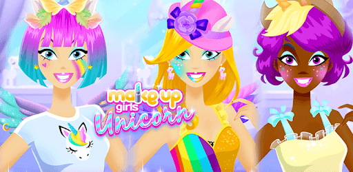 Makeup Girls Unicorn - Makeover Salon Game PC screenshot