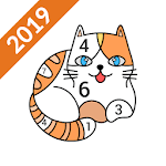 Art Number Coloring 2019: Color by Number & Puzzle icon