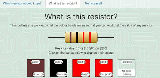 Resistor Values PC screenshot Resistor Values PC screenshot