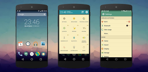 Material Retro Theme CM11/PA PC screenshot
