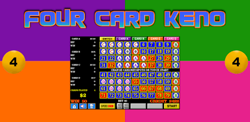 Four Card Keno - Huge Bets PC screenshot