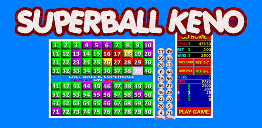 Superball Keno - Super 4X Jackpots PC screenshot Superball Keno - Super 4X Jackpots PC screenshot