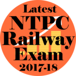NTPC Railway Exam 2017 for PC