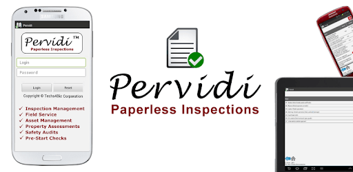 Pervidi Paperless Inspections PC screenshot Pervidi Paperless Inspections PC screenshot