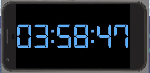 Simple Big Digital Clock with Metronome PC screenshot