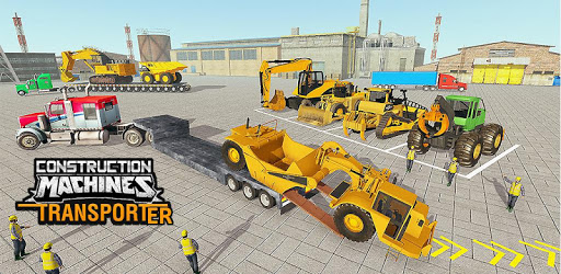 Construction Machines Transporter Truck PC screenshot
