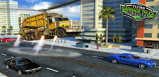 Flying Garbage Truck, Dump Truck Driving Simulator PC screenshot
