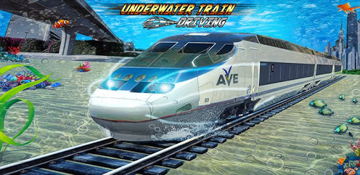 Underwater Bullet Train Simulator : Train Games PC screenshot