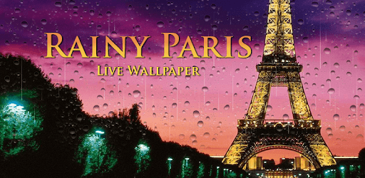 Rainy Paris Live Wallpaper PC screenshot
