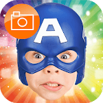 Superheroes Mask Photo Sticker for PC