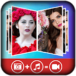 Photo Video maker with music-Photo to video icon